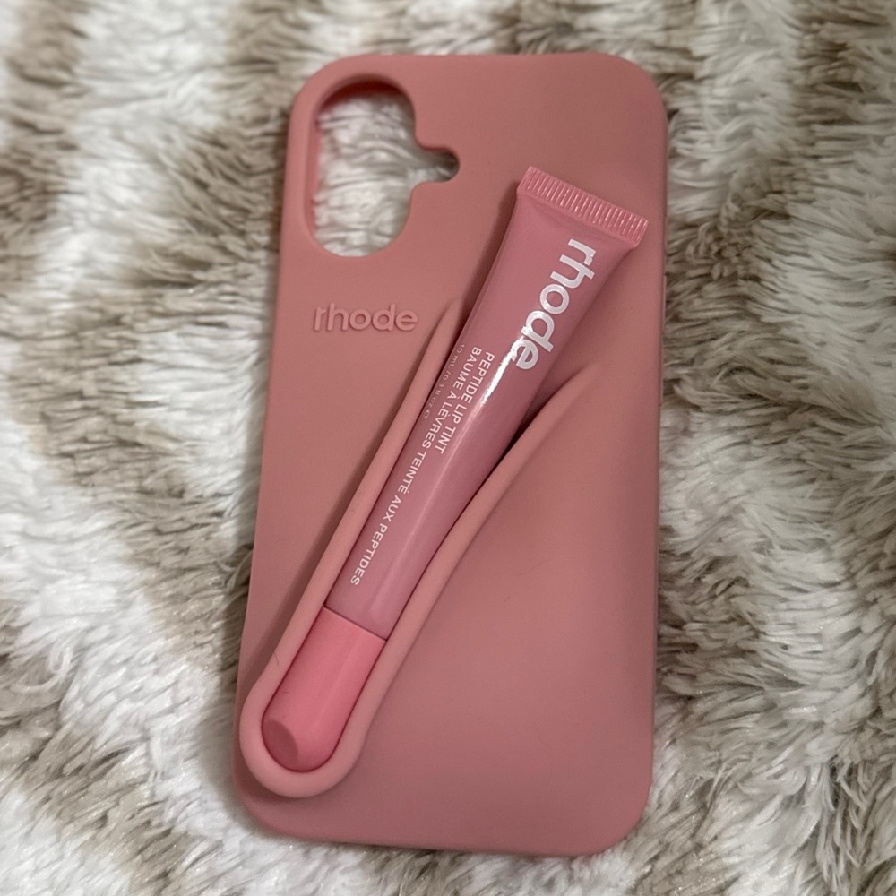 RHODE Pink Lip Balm & Gloss